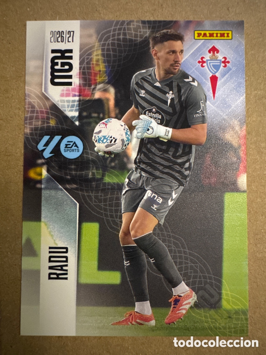 Cromos de f&uacute;tbol: # 110 Radu Celta de Vigo Megacracks 26 27 2026 2027