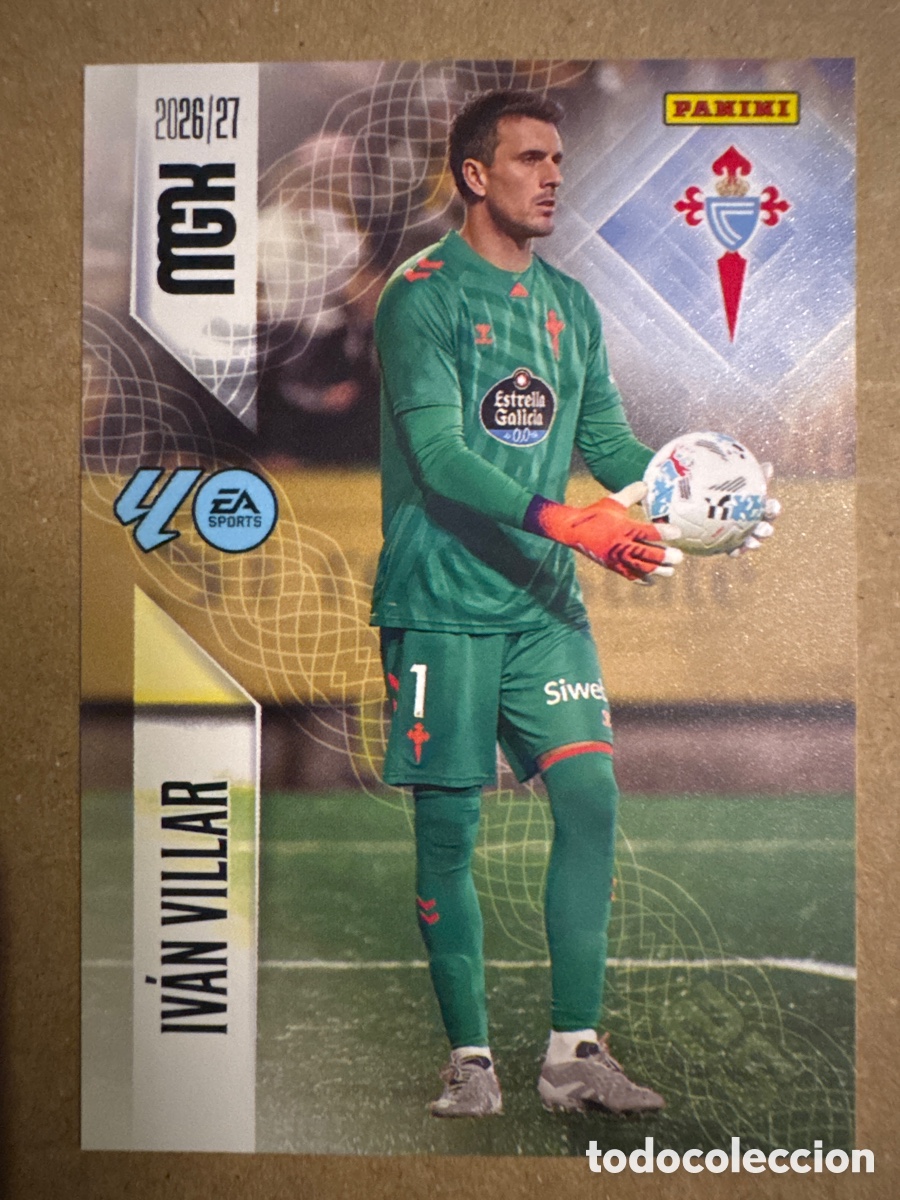 Cromos de f&uacute;tbol: # 111 Iv&aacute;n Villar Celta de Vigo Megacracks 26 27 2026 2027