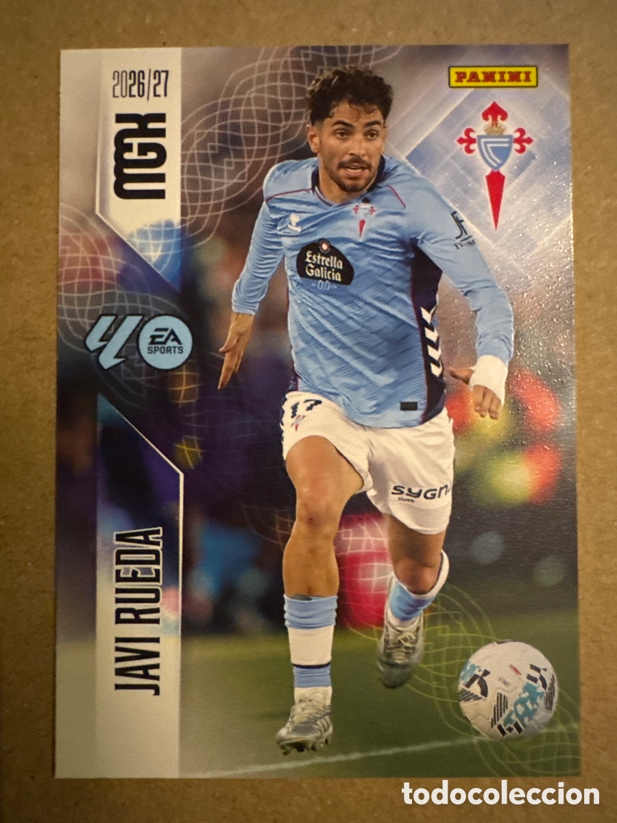 Cromos de f&uacute;tbol: # 112 Javi Rueda Celta de Vigo Megacracks 26 27 2026 2027