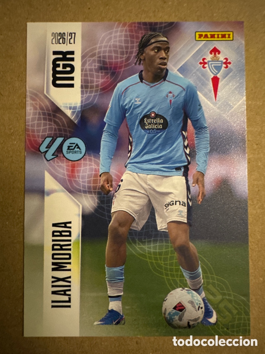 Cromos de f&uacute;tbol: # 118 Ilaix Moriba Celta de Vigo Megacracks 26 27 2026 2027