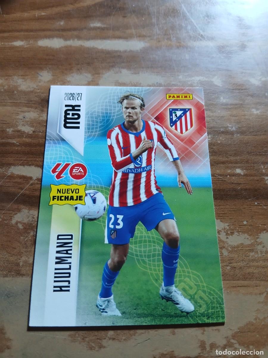 Cromos de f&uacute;tbol: CARD MEGACRACKS TEMPORADA 26/27: NUEVO FICHAJE HJULMAND, N&deg; 469