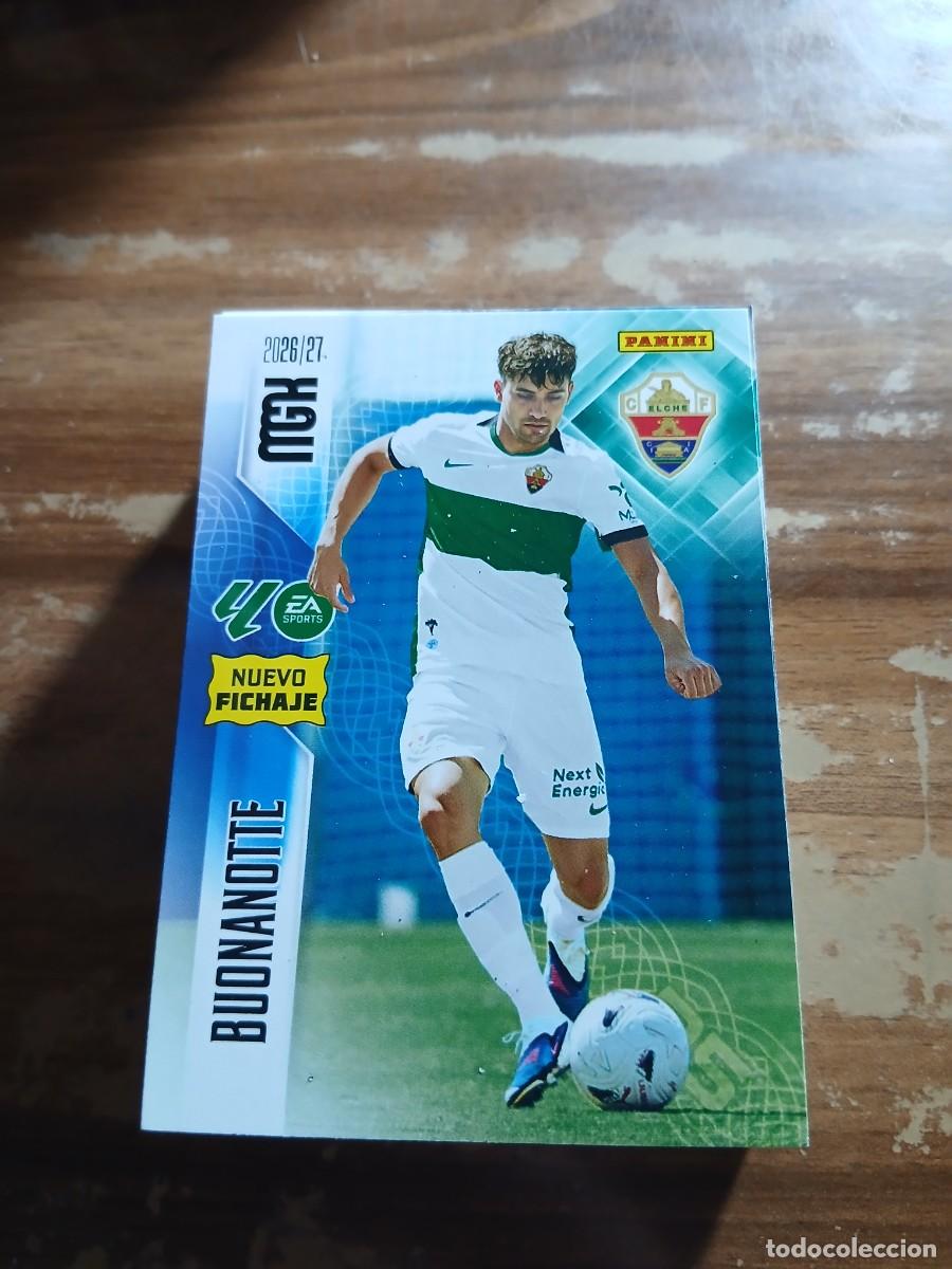 Cromos de f&uacute;tbol: CARD MEGACRACKS TEMPORADA 26/27: NUEVO FICHAJE BOUNANOTTE, N&deg; 480
