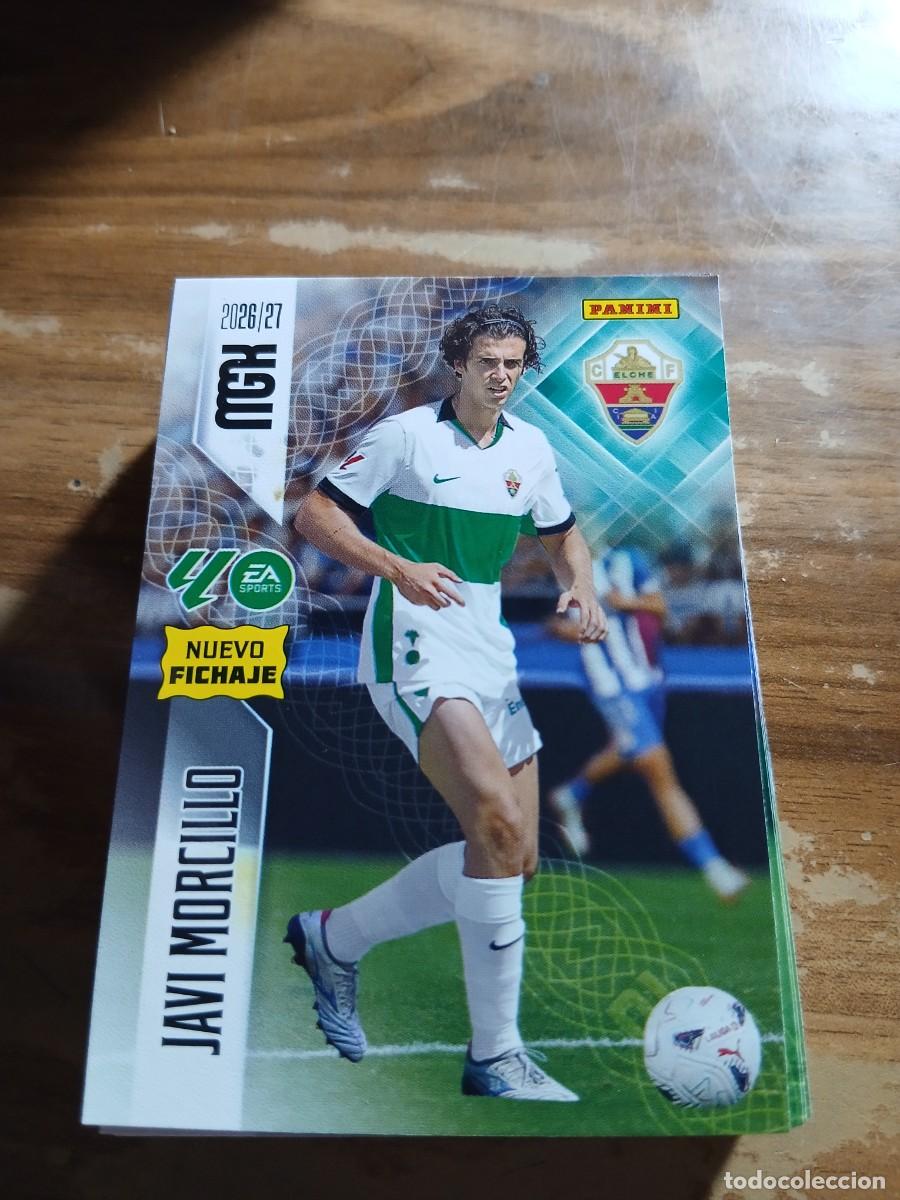 Cromos de f&uacute;tbol: CARD MEGACRACKS TEMPORADA 26/27: NUEVO FICHAJE JAVI MORCILLO, N&deg; 473