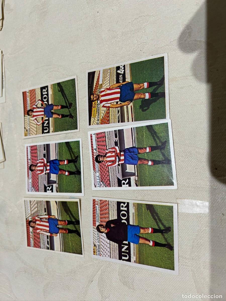 Cromos de f&uacute;tbol: fher liga 1975 76 sp. gijon churruca y 5 mas se venden sueltos relacion en desripcion