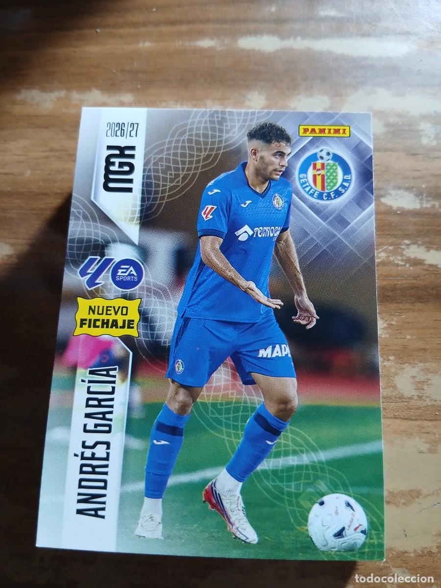 Cromos de f&uacute;tbol: CARD MEGACRACKS TEMPORADA 26/27: NUEVO FICHAJE ANDR&Eacute;S GARC&Iacute;A, N&deg; 474