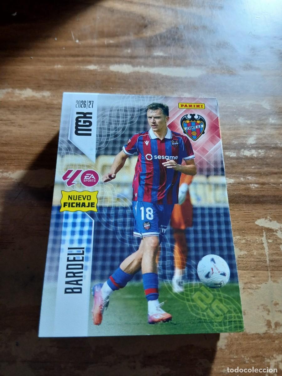 Cromos de f&uacute;tbol: CARD MEGACRACKS TEMPORADA 26/27: NUEVO FICHAJE BARDELI, N&deg; 470