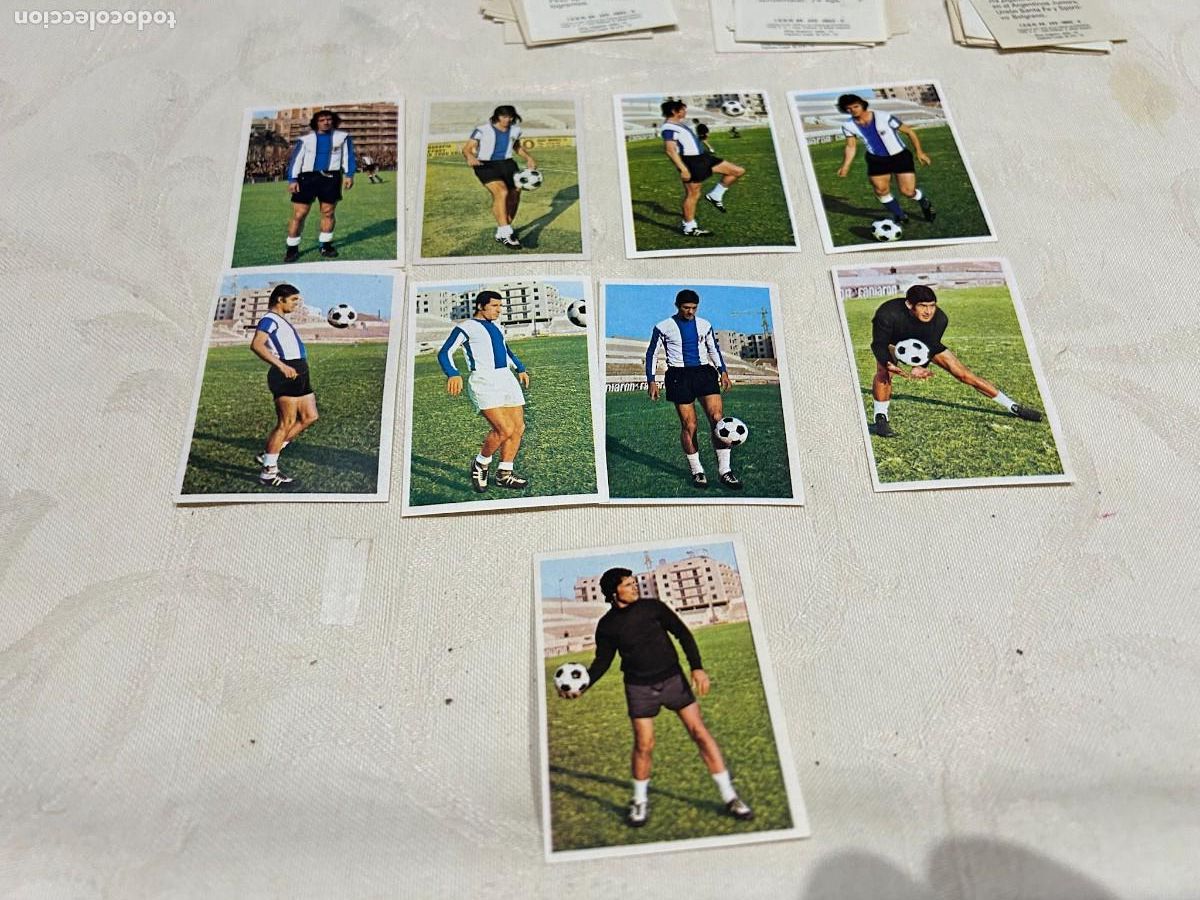 Cromos de f&uacute;tbol: fher 1975 76 hercules santoro 1 8 mas se venden sueltos nuevos relacion en descripcion