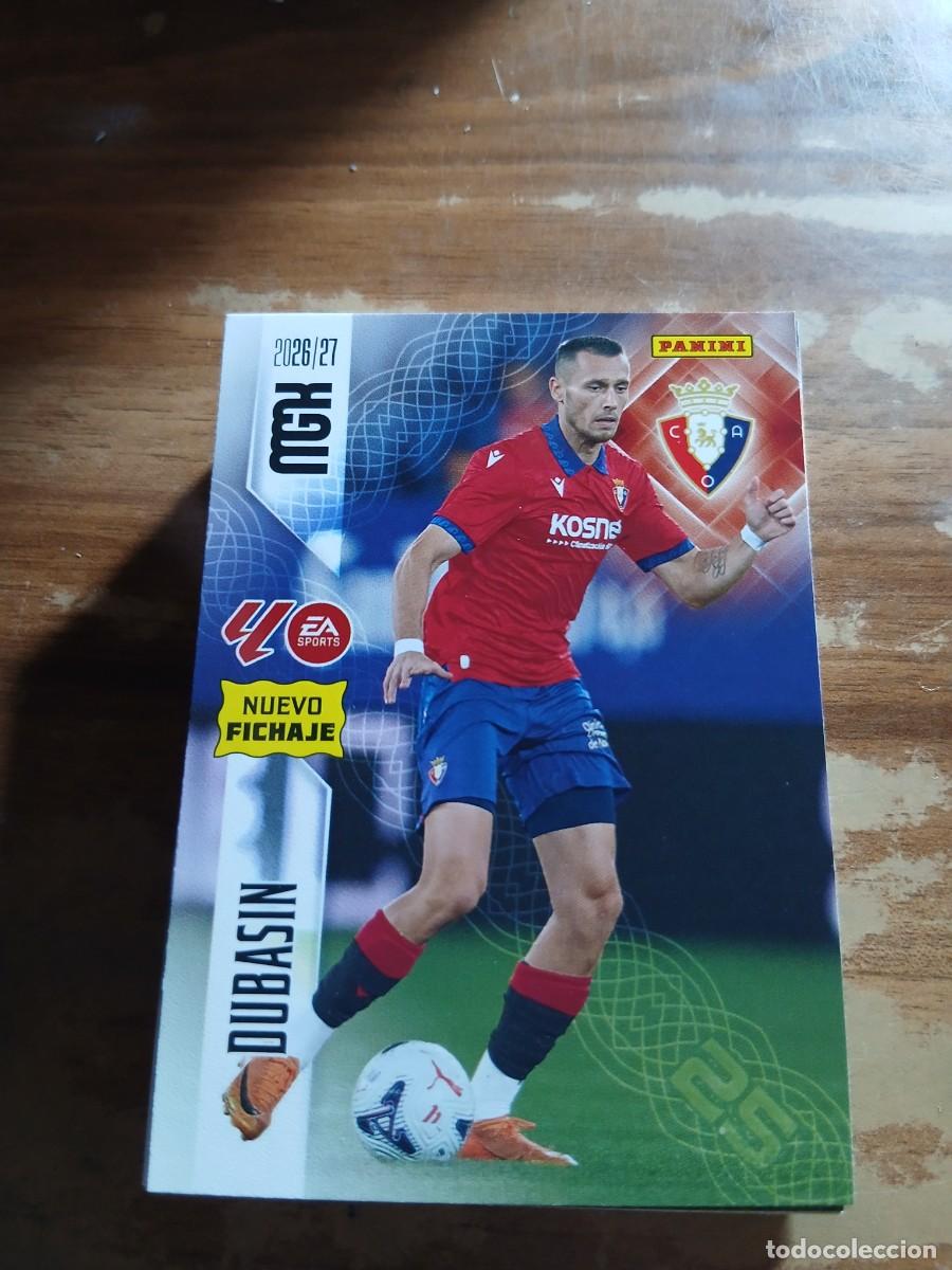 Cromos de f&uacute;tbol: CARD MEGACRACKS TEMPORADA 26/27: NUEVO FICHAJE DUBASIN, N&deg; 467