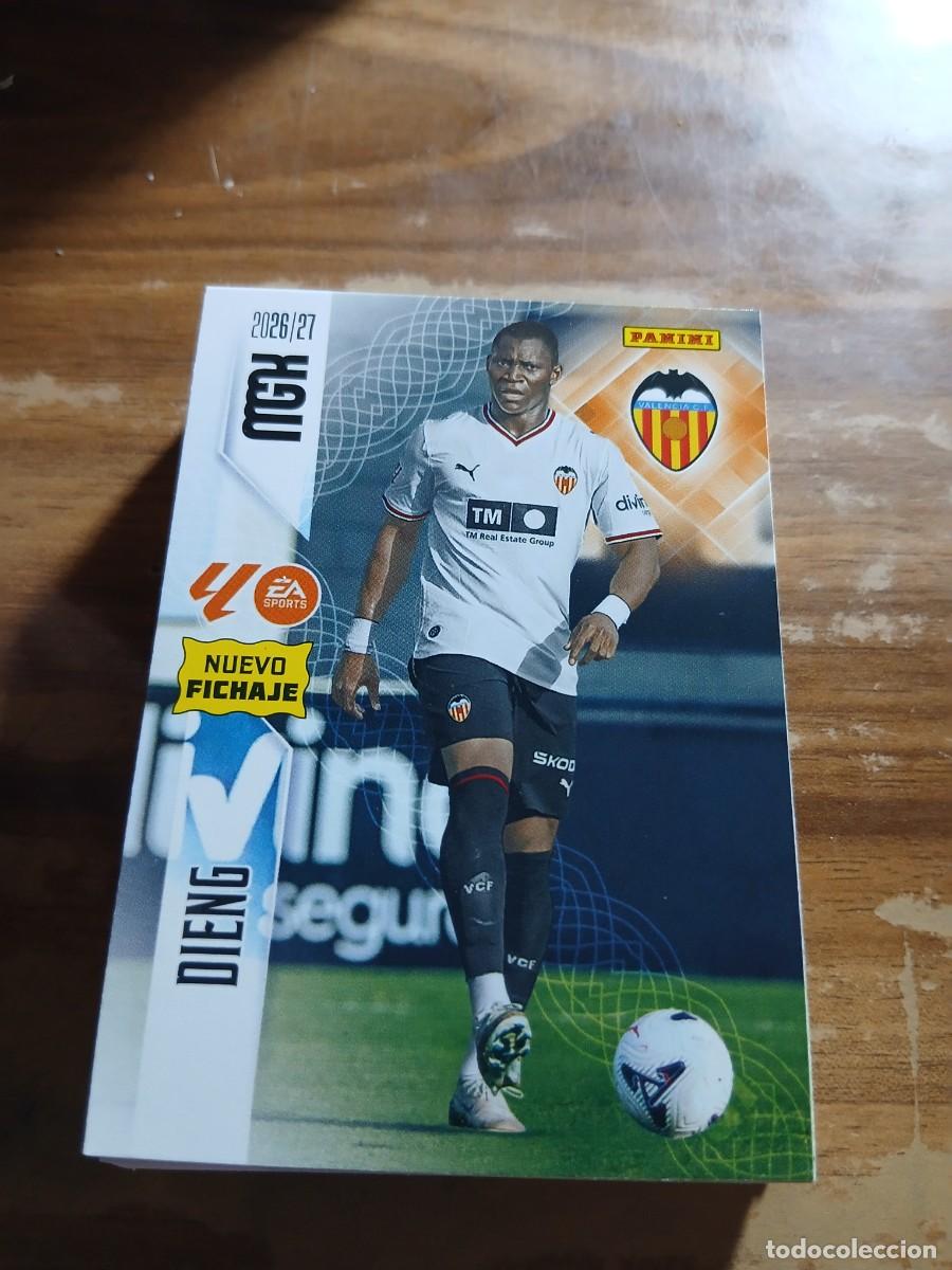 Cromos de f&uacute;tbol: CARD MEGACRACKS TEMPORADA 26/27: NUEVO FICHAJE DIENG, N&deg; 487