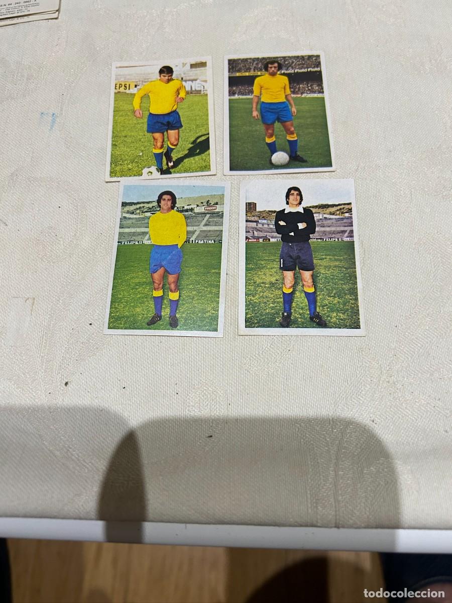 Cromos de f&uacute;tbol: fher liga 1975 76 las palmas carnevali-martin-hernandez y wolf nuevos se venden sueltos