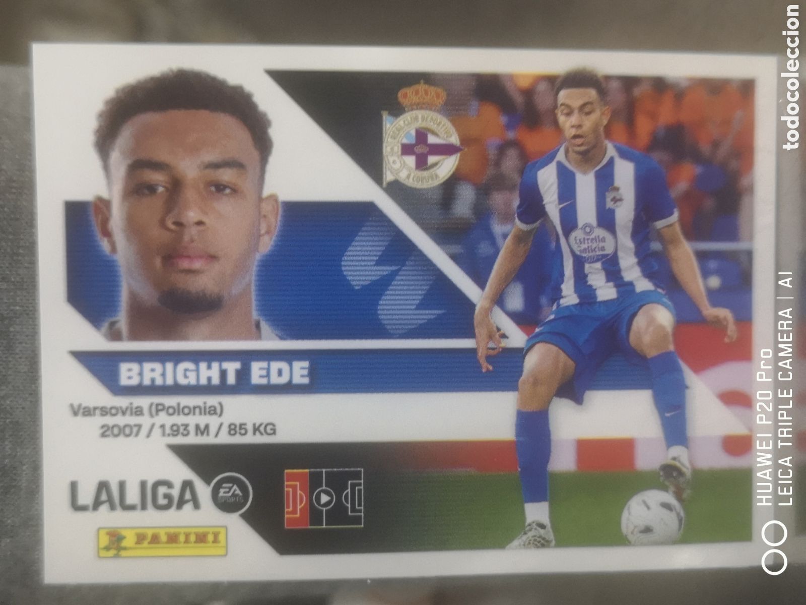 Cromos de f&uacute;tbol: LIGA ESTE 2026 2027 2026 27 COLOCA BRIGHT EDE 8 BIS - DEPORTIVO