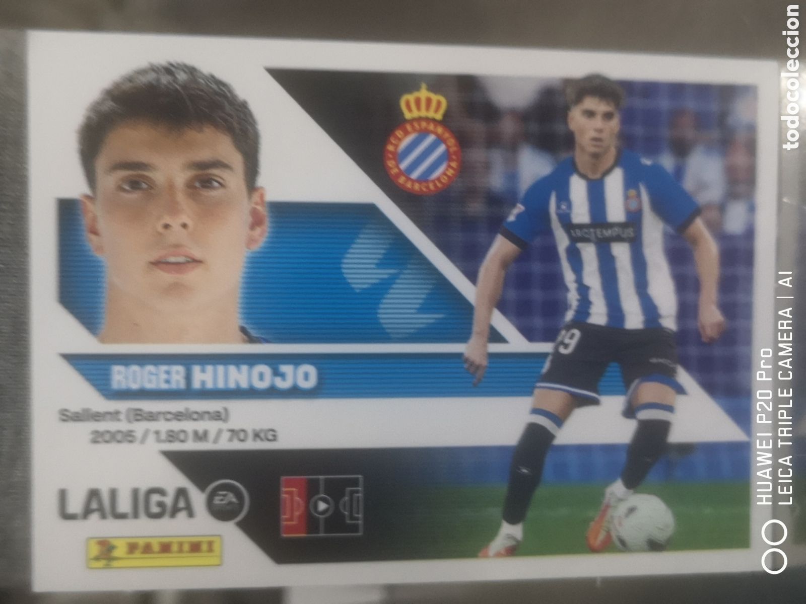 Cromos de f&uacute;tbol: LIGA ESTE 2026 2027 2026 27 COLOCA HINOJO 9 BIS - ESPA&Ntilde;OL