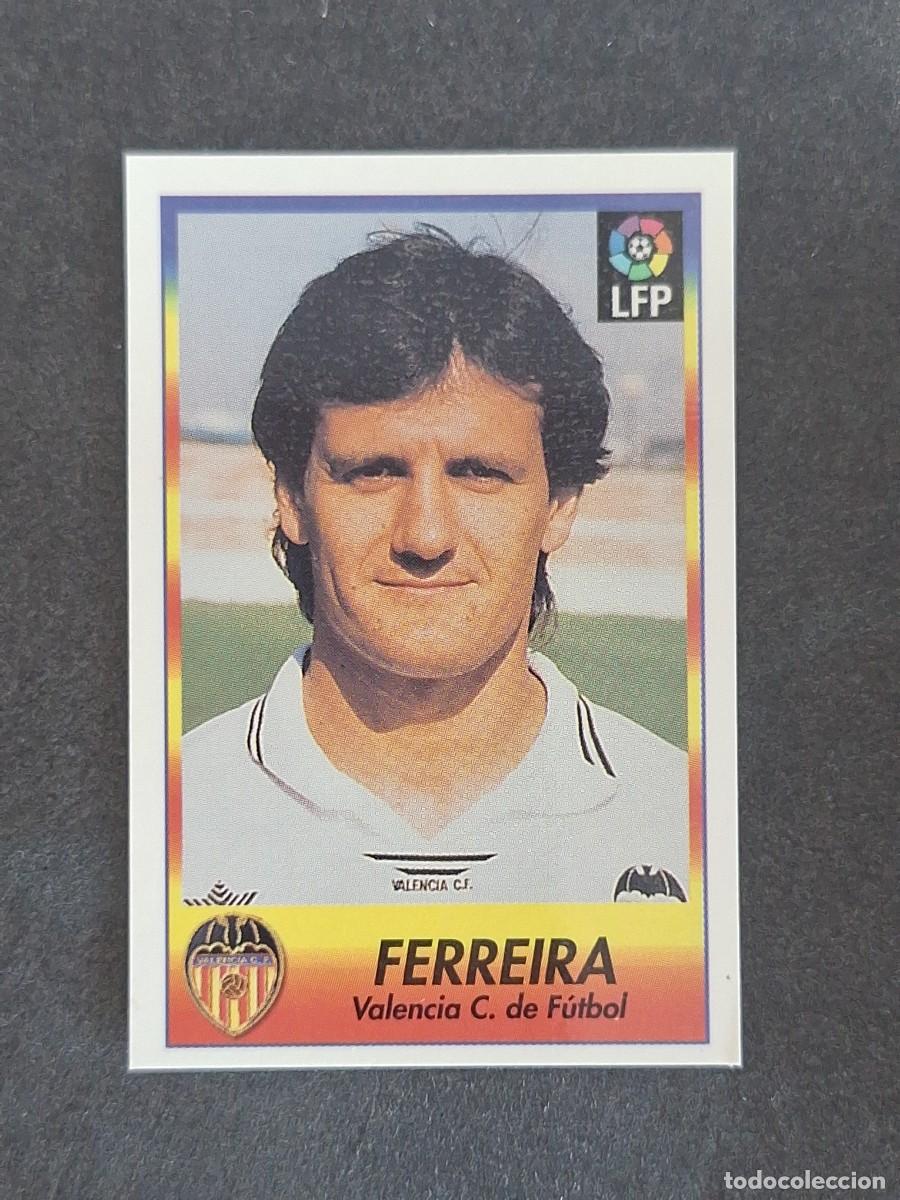 Cromos de f&uacute;tbol: L1 FERREIRA VALENCIA C. F. 252 BOLLYCAO FUTBOL LIGA 1996 1997 96 97 NUNCA PEGADO SIN PEGAR