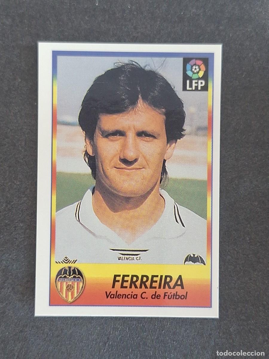 Cromos de f&uacute;tbol: L1 FERREIRA VALENCIA C. F. 252 BOLLYCAO FUTBOL LIGA 1996 1997 96 97 NUNCA PEGADO SIN PEGAR