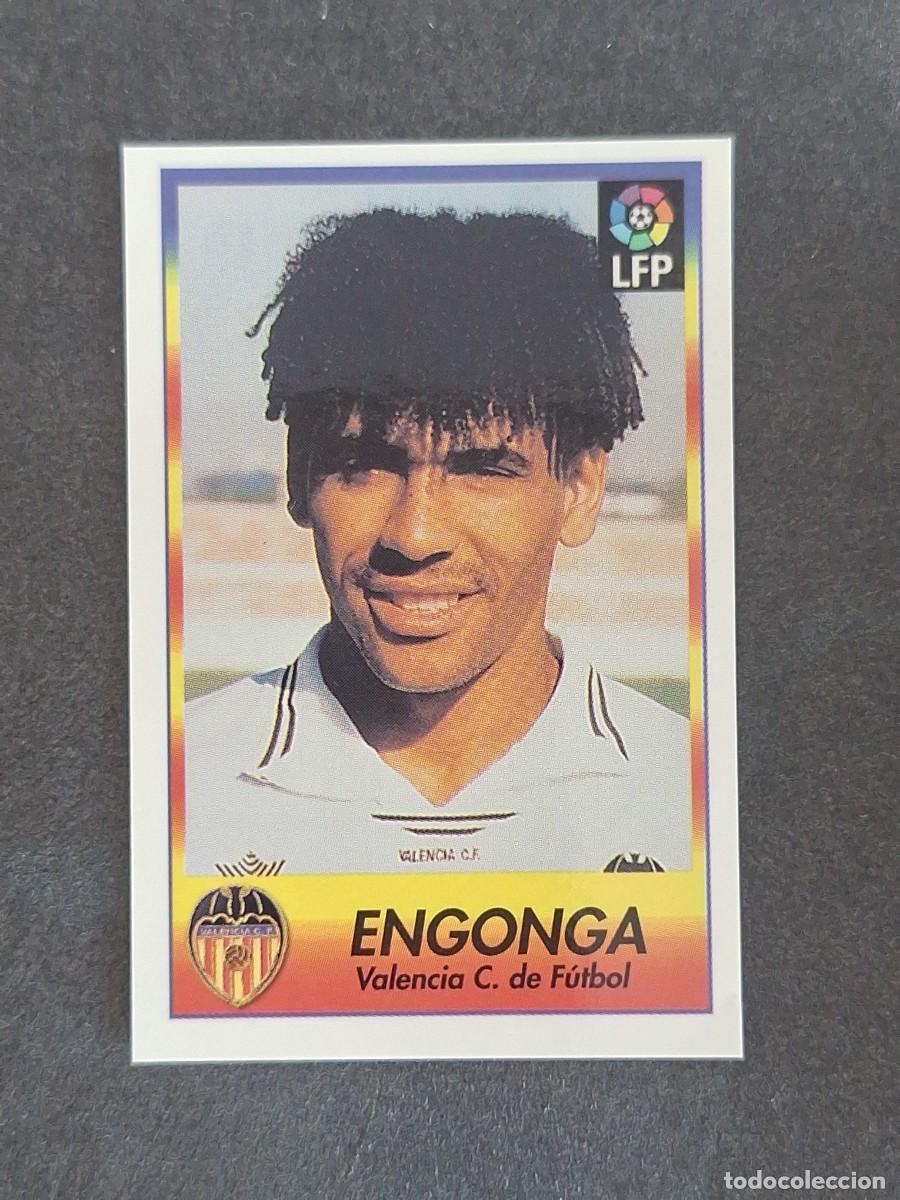 Cromos de f&uacute;tbol: L1 ENGONGA VALENCIA C. F. 254 BOLLYCAO FUTBOL LIGA 1996 1997 96 97 NUNCA PEGADO SIN PEGAR