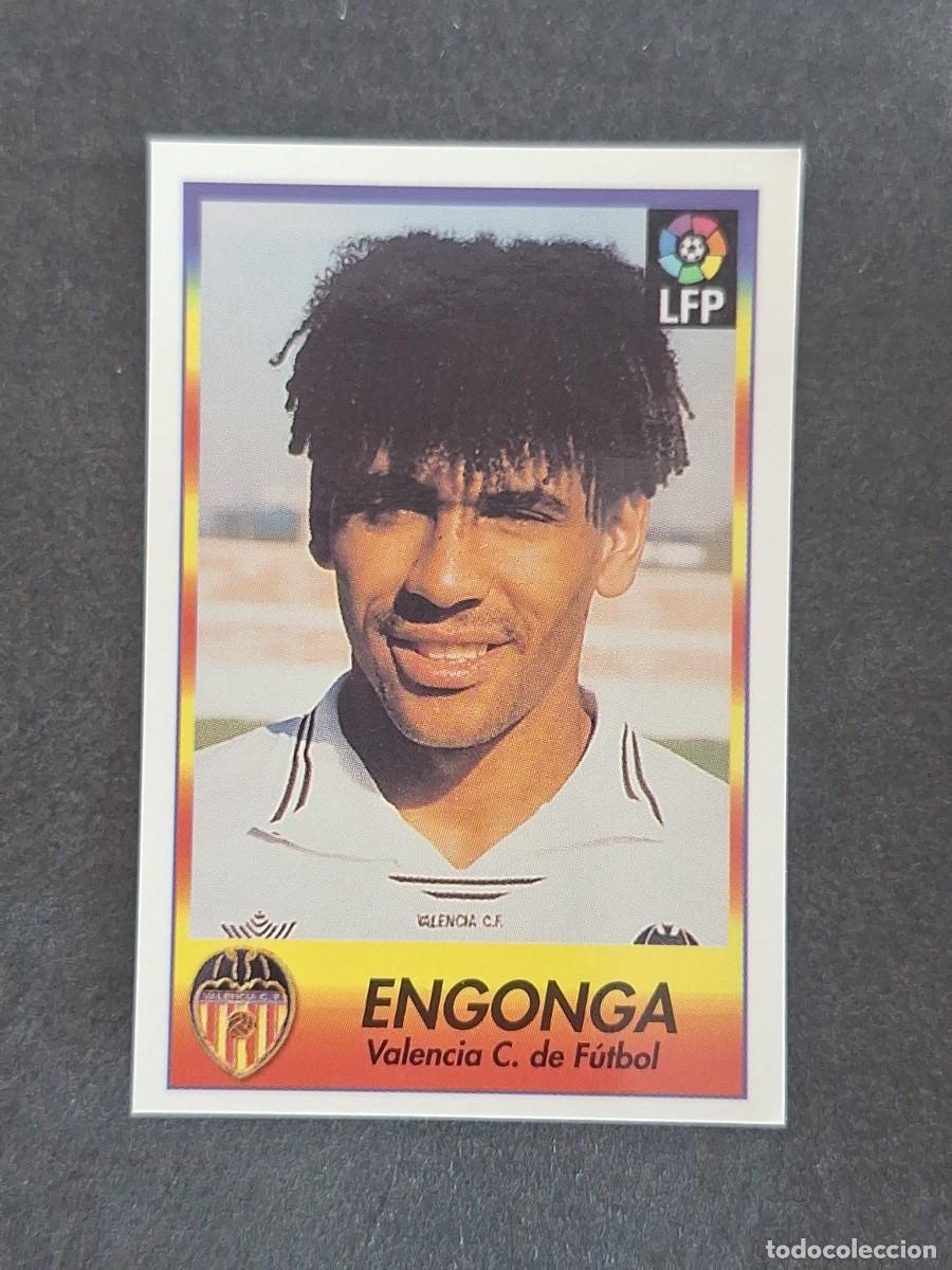 Cromos de f&uacute;tbol: L1 ENGONGA VALENCIA C. F. 254 BOLLYCAO FUTBOL LIGA 1996 1997 96 97 NUNCA PEGADO SIN PEGAR
