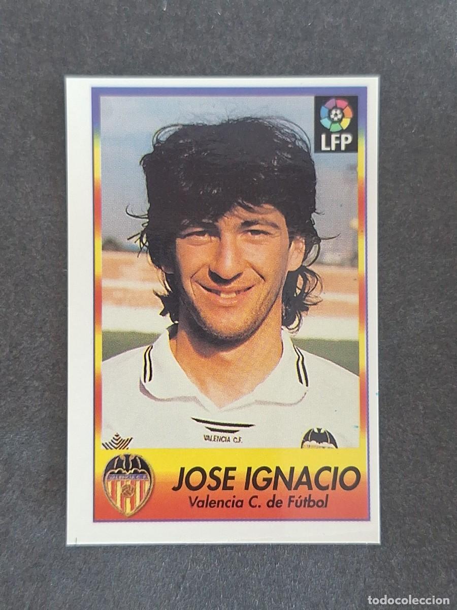 Cromos de f&uacute;tbol: L1 JOSE IGNACIO VALENCIA C. F. 258 BOLLYCAO FUTBOL LIGA 1996 1997 96 97 NUNCA PEGADO SIN PEGAR