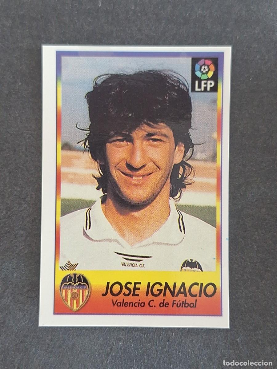 Cromos de f&uacute;tbol: L1 JOSE IGNACIO VALENCIA C. F. 258 BOLLYCAO FUTBOL LIGA 1996 1997 96 97 NUNCA PEGADO SIN PEGAR