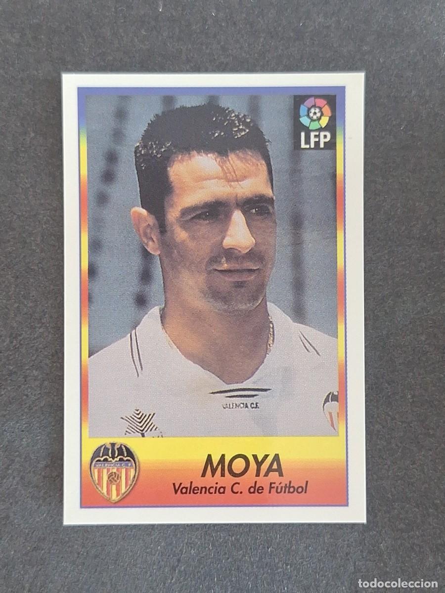 Cromos de f&uacute;tbol: L1 MOYA VALENCIA C. F. 259 BOLLYCAO FUTBOL LIGA 1996 1997 96 97 NUNCA PEGADO SIN PEGAR