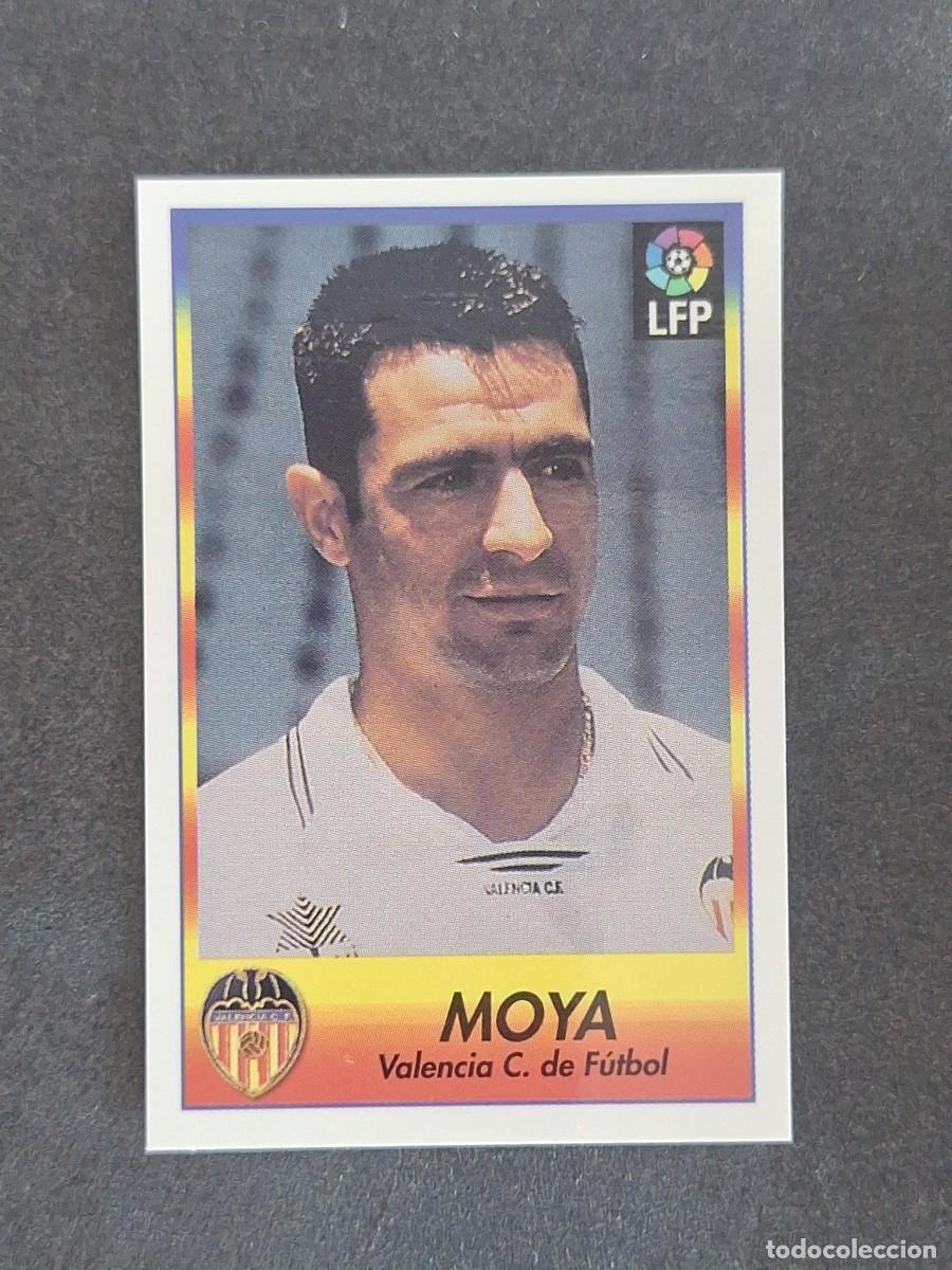 Cromos de f&uacute;tbol: L1 MOYA VALENCIA C. F. 259 BOLLYCAO FUTBOL LIGA 1996 1997 96 97 NUNCA PEGADO SIN PEGAR