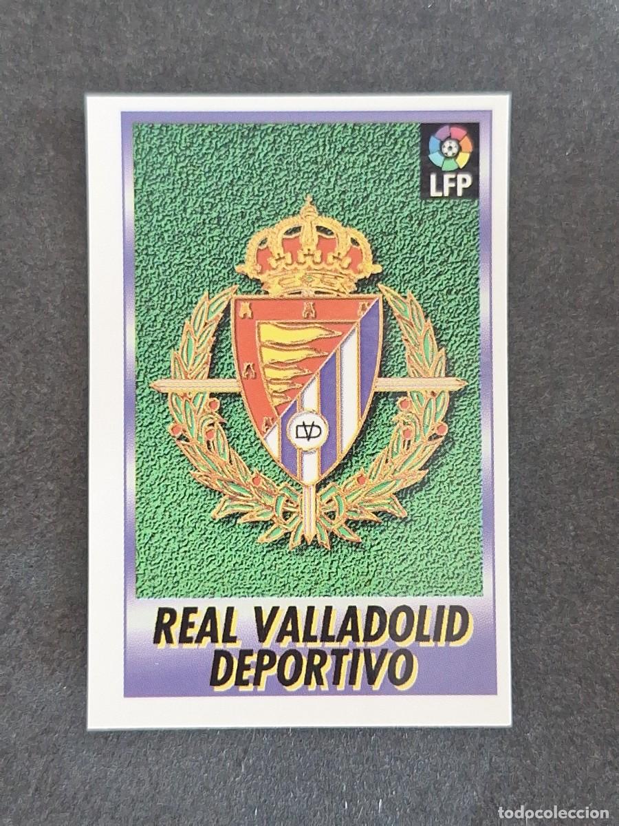 Cromos de f&uacute;tbol: L1 ESCUDO REAL VALLADOLID 261 BOLLYCAO FUTBOL LIGA 1996 1997 96 97 NUNCA PEGADO SIN PEGAR