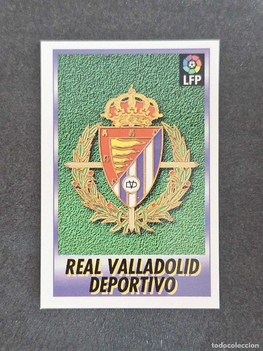 Cromos de f&uacute;tbol: L1 ESCUDO REAL VALLADOLID 261 BOLLYCAO FUTBOL LIGA 1996 1997 96 97 NUNCA PEGADO SIN PEGAR