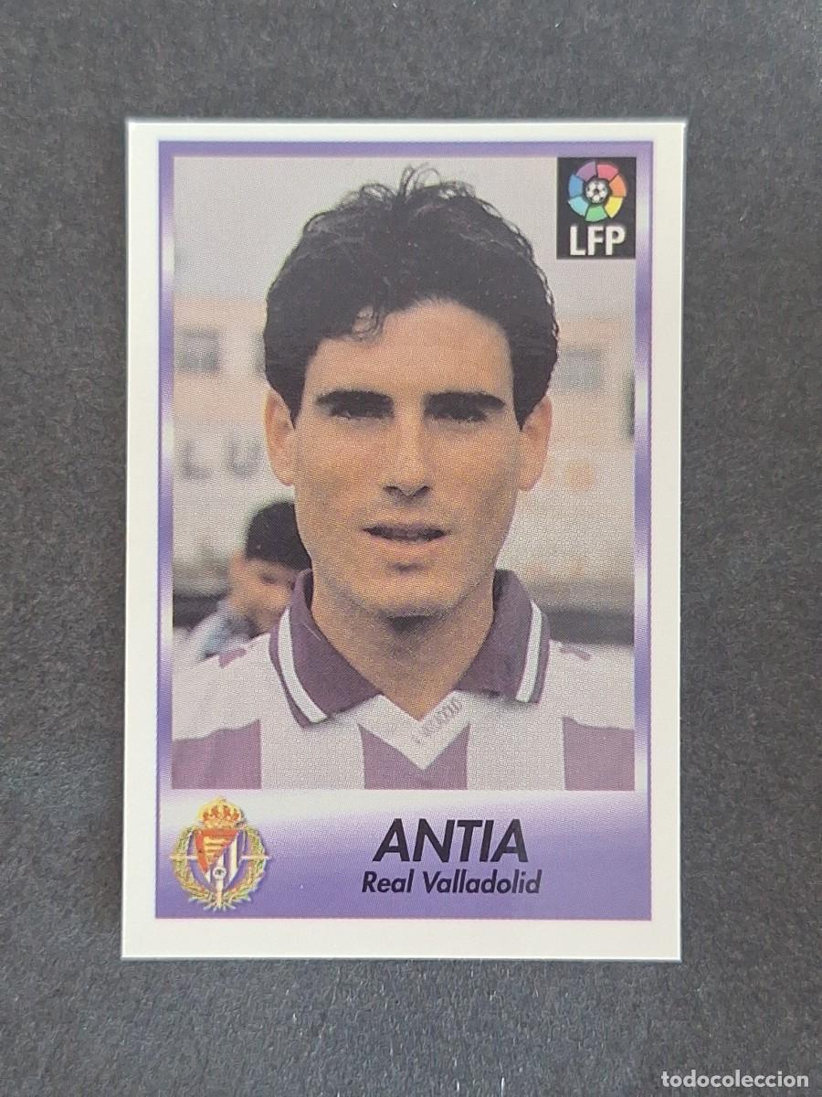 Cromos de f&uacute;tbol: L1 ANTIA REAL VALLADOLID 263 BOLLYCAO FUTBOL LIGA 1996 1997 96 97 NUNCA PEGADO SIN PEGAR
