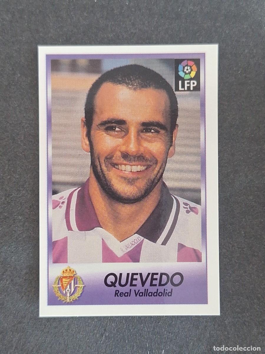 Football Stickers: L1 QUEVEDO REAL VALLADOLID 269 BOLLYCAO FUTBOL LIGA 1996 1997 96 97 NUNCA PEGADO SIN PEGAR