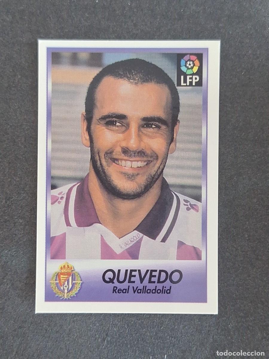 Football Stickers: L1 QUEVEDO REAL VALLADOLID 269 BOLLYCAO FUTBOL LIGA 1996 1997 96 97 NUNCA PEGADO SIN PEGAR