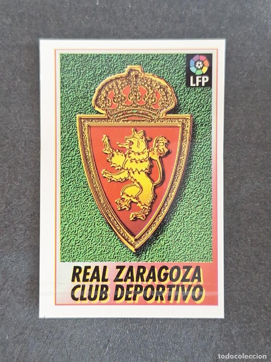 Football Stickers: L1 ESCUDO REAL ZARAGOZA 274 BOLLYCAO FUTBOL LIGA 1996 1997 96 97 NUNCA PEGADO SIN PEGAR
