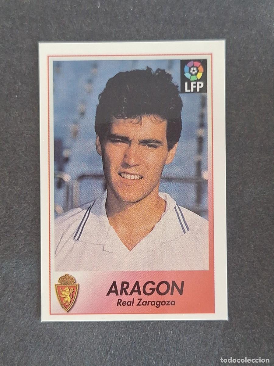 Cromos de f&uacute;tbol: L1 ARAGON REAL ZARAGOZA 280 BOLLYCAO FUTBOL LIGA 1996 1997 96 97 NUNCA PEGADO SIN PEGAR