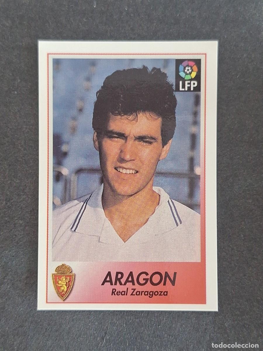 Cromos de f&uacute;tbol: L1 ARAGON REAL ZARAGOZA 280 BOLLYCAO FUTBOL LIGA 1996 1997 96 97 NUNCA PEGADO SIN PEGAR