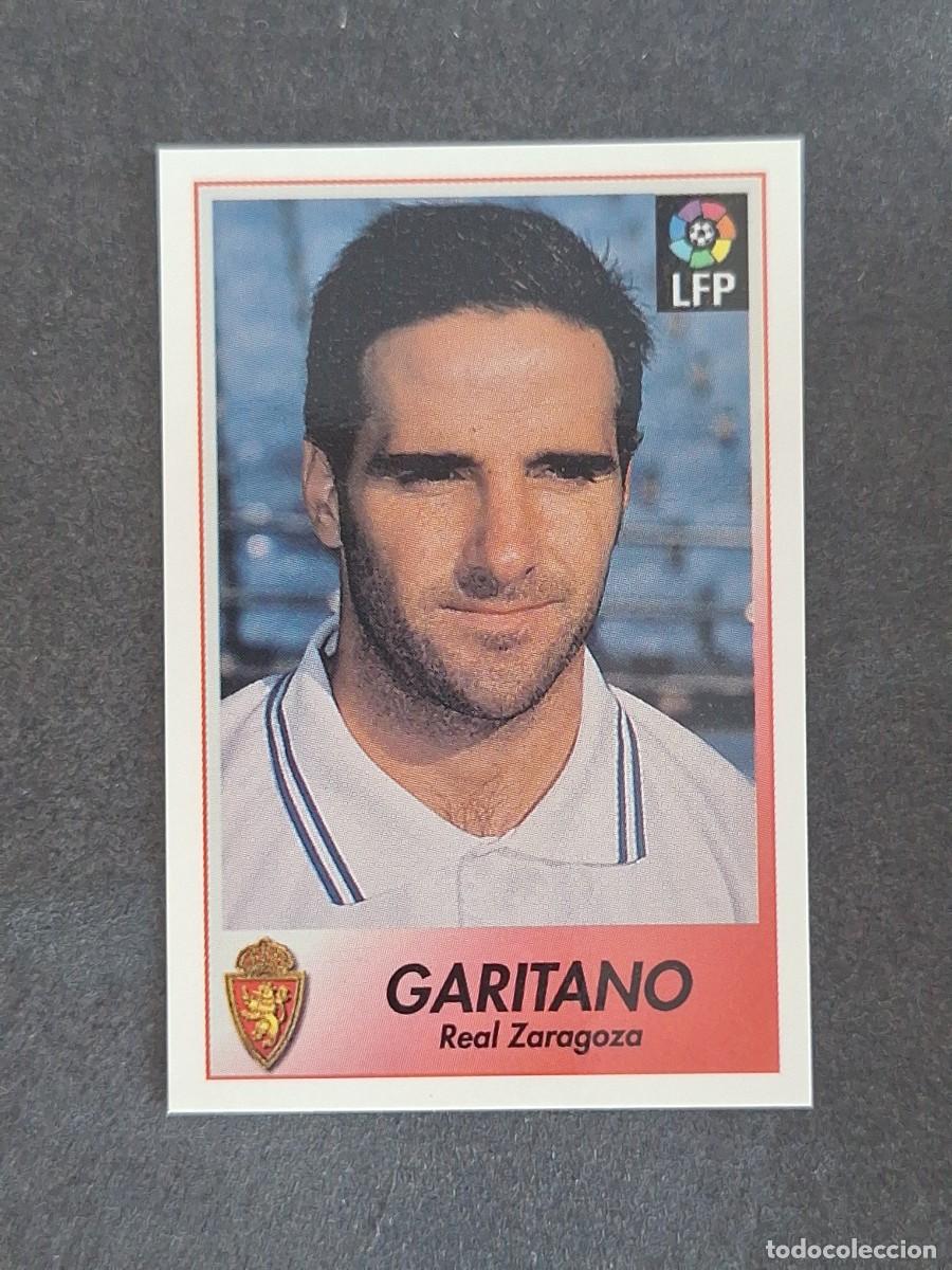 Cromos de f&uacute;tbol: L1 GARITANO REAL ZARAGOZA 281 BOLLYCAO FUTBOL LIGA 1996 1997 96 97 NUNCA PEGADO SIN PEGAR