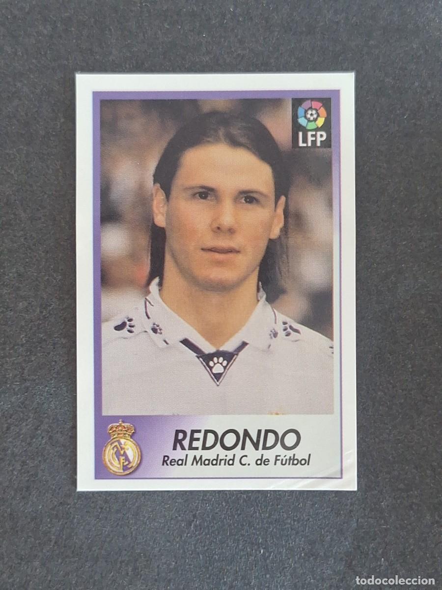 Cromos de f&uacute;tbol: L1 REDONDO REAL MADRID 165 BOLLYCAO FUTBOL LIGA 1996 1997 96 97 NUNCA PEGADO SIN PEGAR