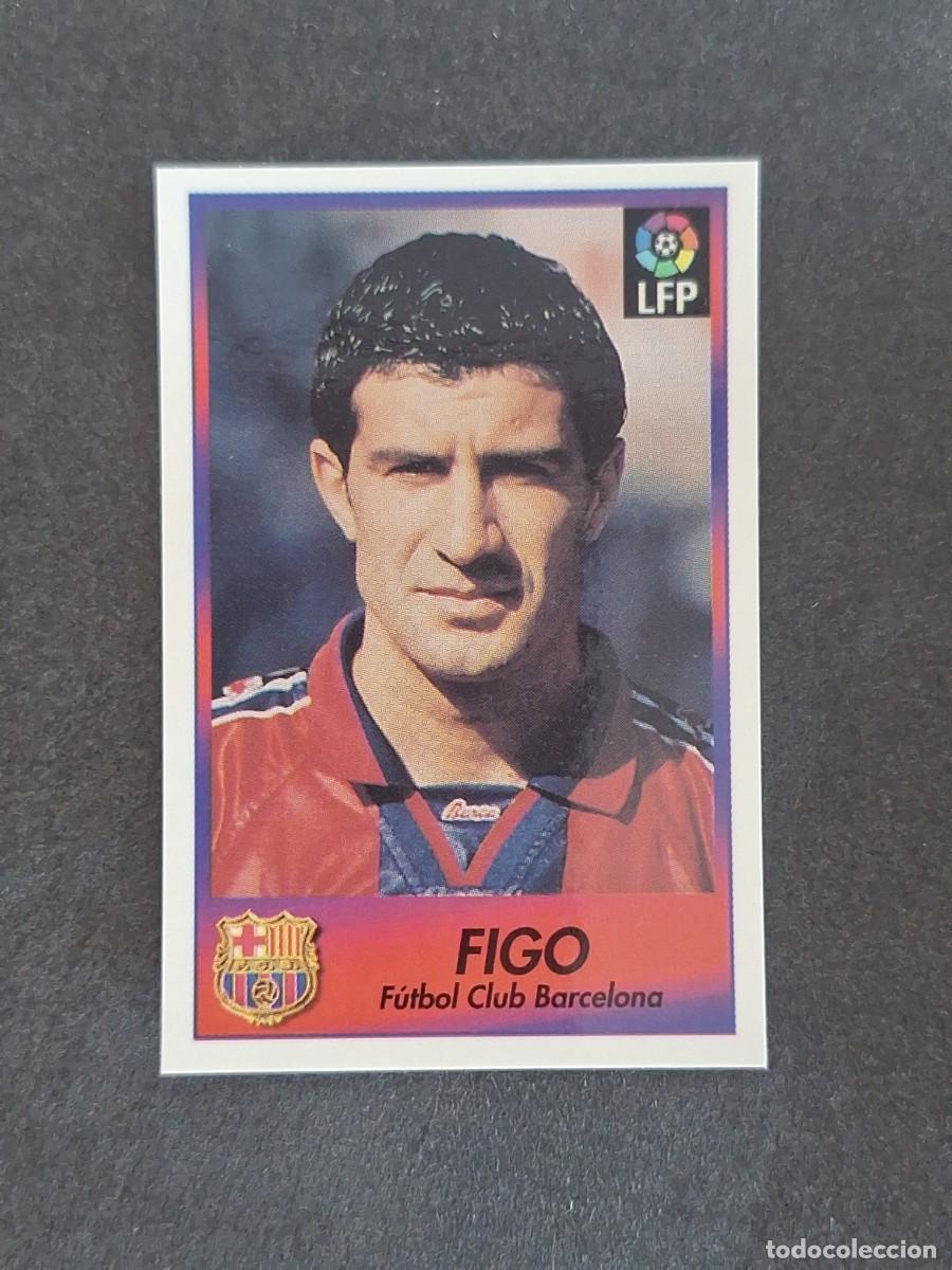 Cromos de f&uacute;tbol: L1 FIGO F. C. BARCELONA 9 BOLLYCAO FUTBOL LIGA 1996 1997 96 97 NUNCA PEGADO SIN PEGAR