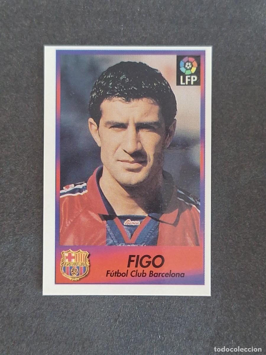 Cromos de f&uacute;tbol: L1 FIGO F. C. BARCELONA 9 BOLLYCAO FUTBOL LIGA 1996 1997 96 97 NUNCA PEGADO SIN PEGAR
