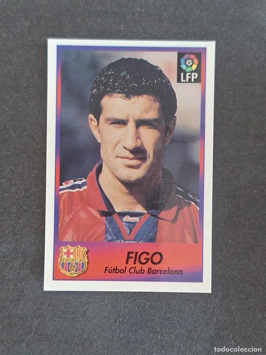 Cromos de f&uacute;tbol: L1 FIGO F. C. BARCELONA 9 BOLLYCAO FUTBOL LIGA 1996 1997 96 97 NUNCA PEGADO SIN PEGAR