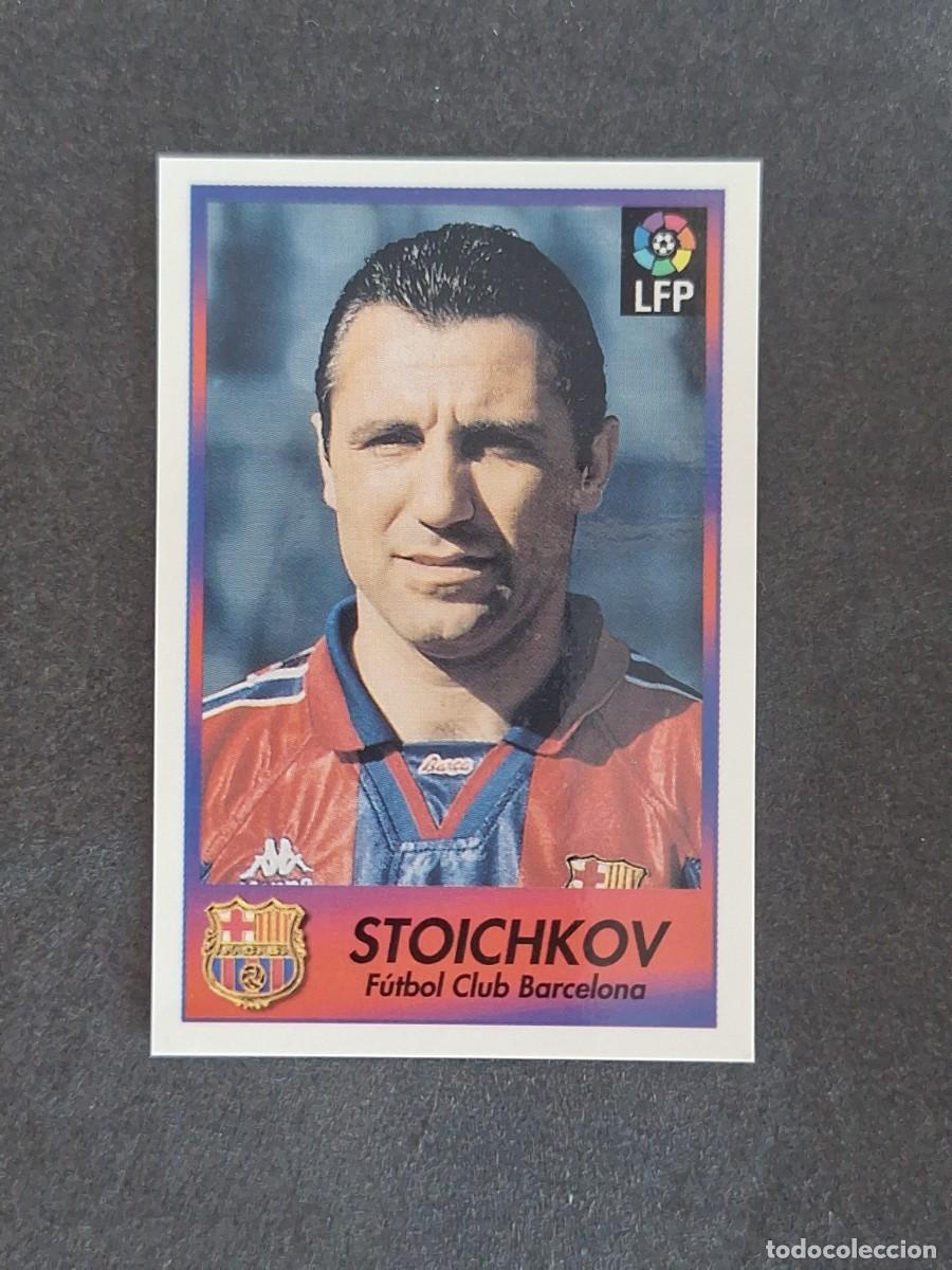 Cromos de f&uacute;tbol: L1 STOICHKOV F. C. BARCELONA 13 BOLLYCAO FUTBOL LIGA 1996 1997 96 97 NUNCA PEGADO SIN PEGAR