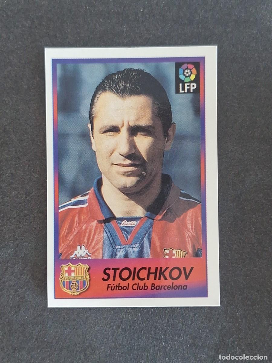 Cromos de f&uacute;tbol: L1 STOICHKOV F. C. BARCELONA 13 BOLLYCAO FUTBOL LIGA 1996 1997 96 97 NUNCA PEGADO SIN PEGAR