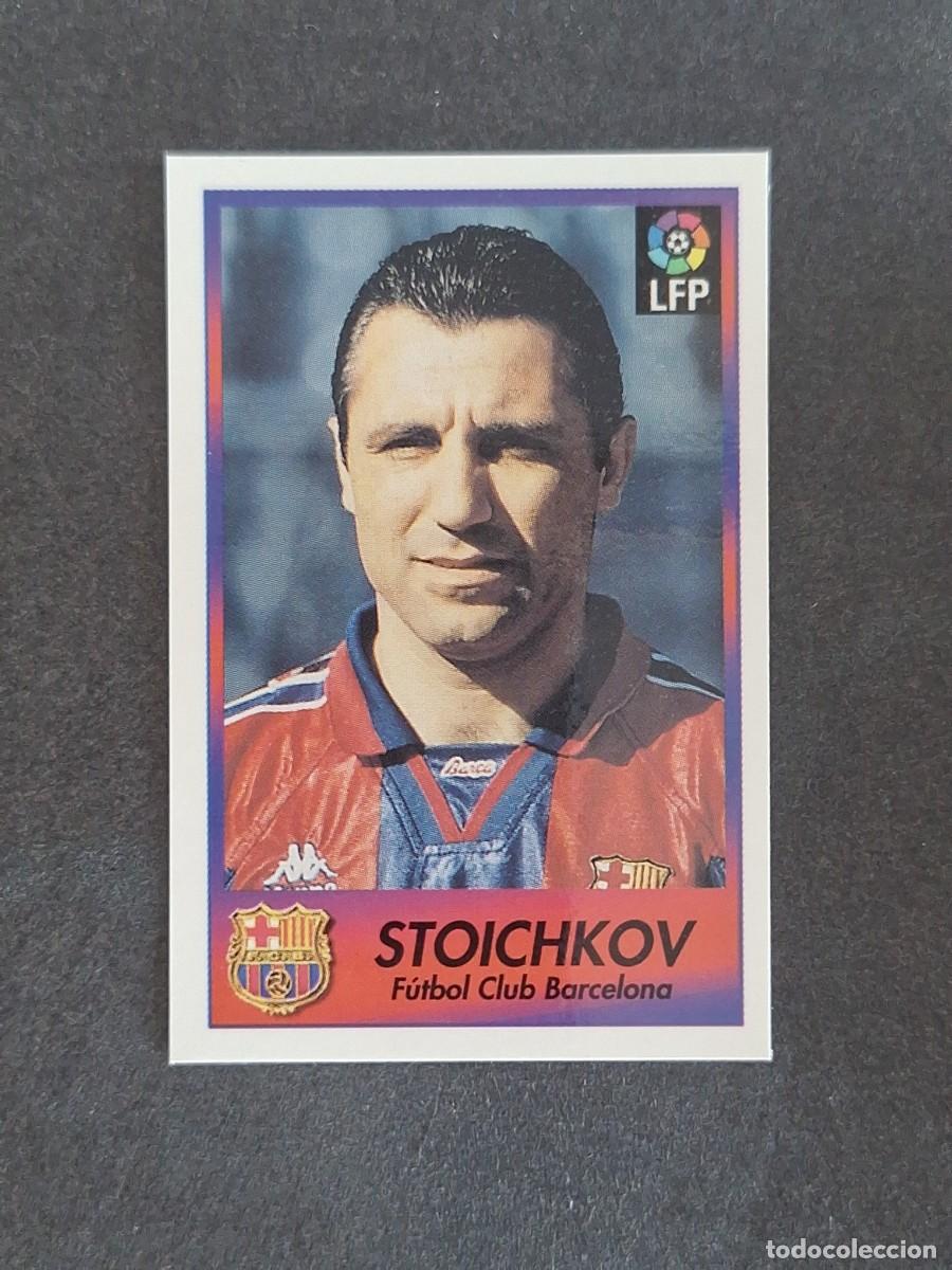 Cromos de f&uacute;tbol: L1 STOICHKOV F. C. BARCELONA 13 BOLLYCAO FUTBOL LIGA 1996 1997 96 97 NUNCA PEGADO SIN PEGAR