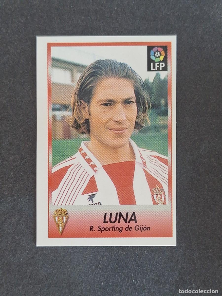 Cromos de f&uacute;tbol: L1 LUNA SPORTING DE GIJON 115 BOLLYCAO FUTBOL LIGA 1996 1997 96 97 NUNCA PEGADO SIN PEGAR