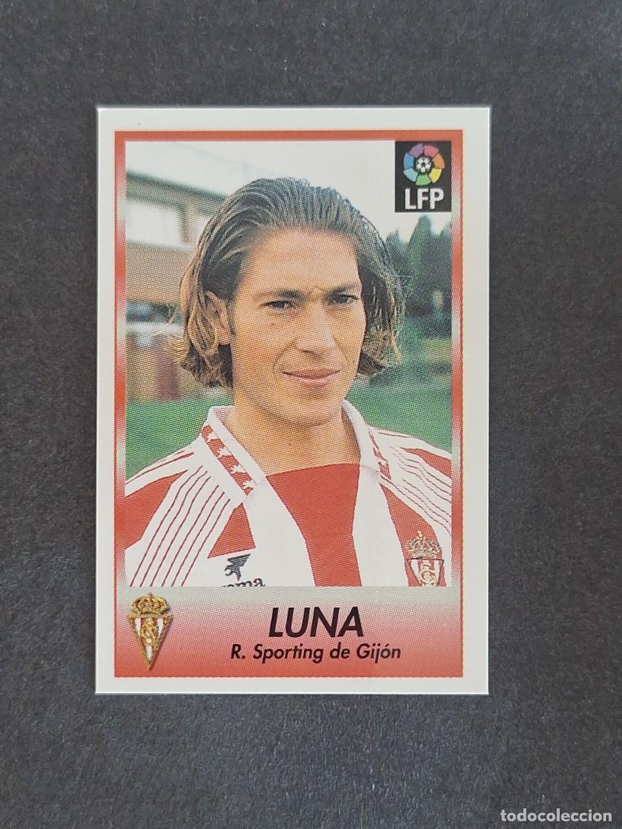 Cromos de f&uacute;tbol: L1 LUNA SPORTING DE GIJON 115 BOLLYCAO FUTBOL LIGA 1996 1997 96 97 NUNCA PEGADO SIN PEGAR