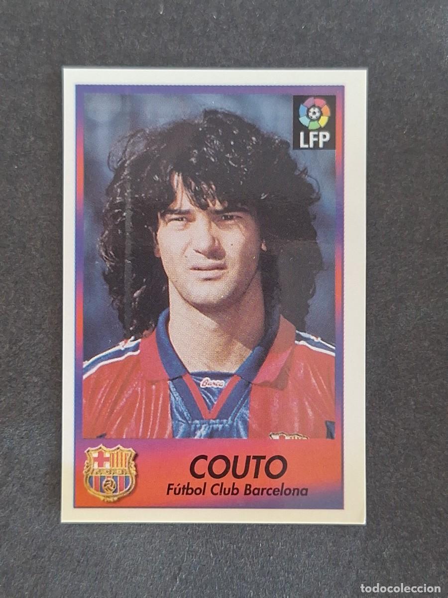 Cromos de f&uacute;tbol: L1 COUTO F. C. BARCELONA 287 BOLLYCAO FUTBOL LIGA 1996 1997 96 97 NUNCA PEGADO SIN PEGAR