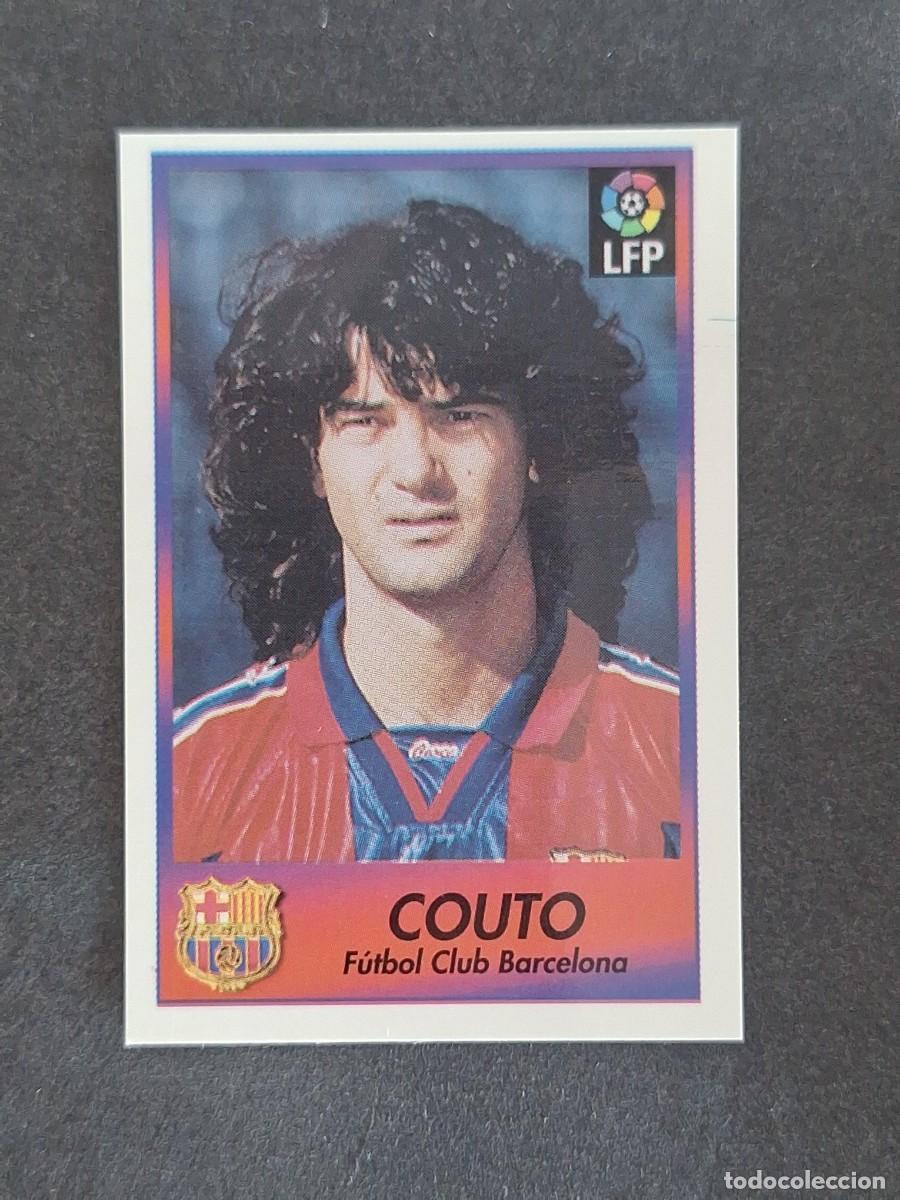 Cromos de f&uacute;tbol: L1 COUTO F. C. BARCELONA 287 BOLLYCAO FUTBOL LIGA 1996 1997 96 97 NUNCA PEGADO SIN PEGAR