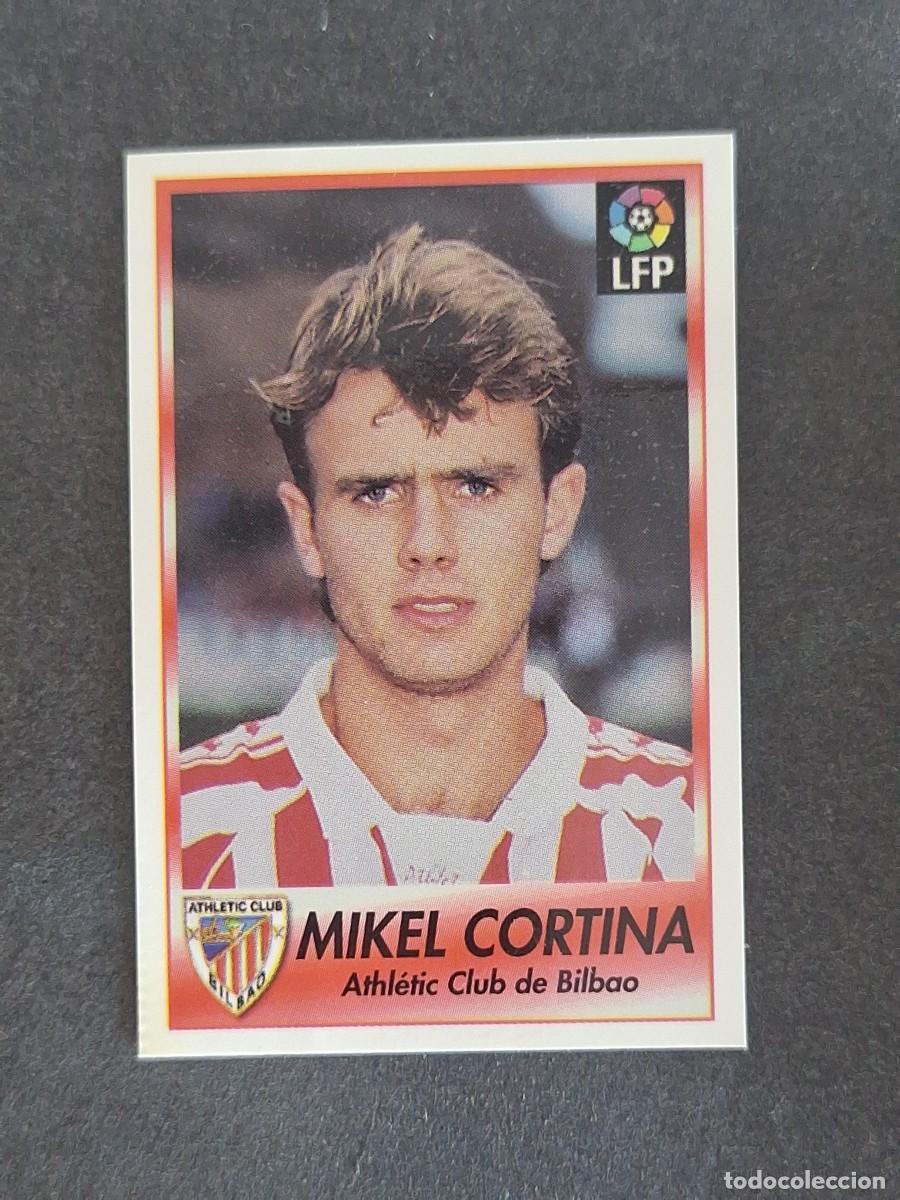 Figurine di Calcio: L1 MIKEL CORTINA ATHLETIC DE BILBAO 290 BOLLYCAO FUTBOL LIGA 1996 1997 96 97 NUNCA PEGADO SIN PEGAR
