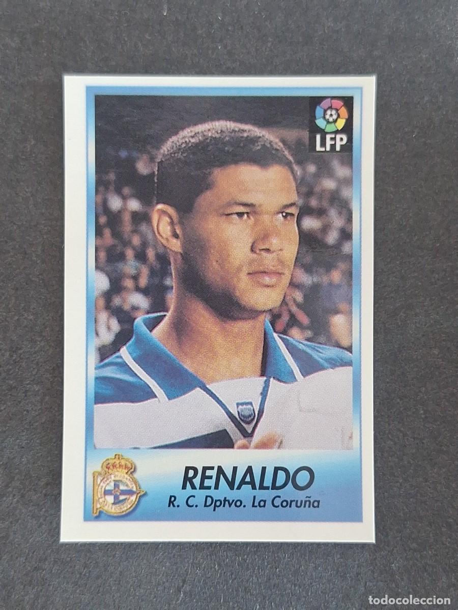 Cromos de f&uacute;tbol: L1 RENALDO DEPORTIVO DE LA CORU&Ntilde;A 295 BOLLYCAO FUTBOL LIGA 1996 1997 96 97 NUNCA PEGADO SIN PEGAR