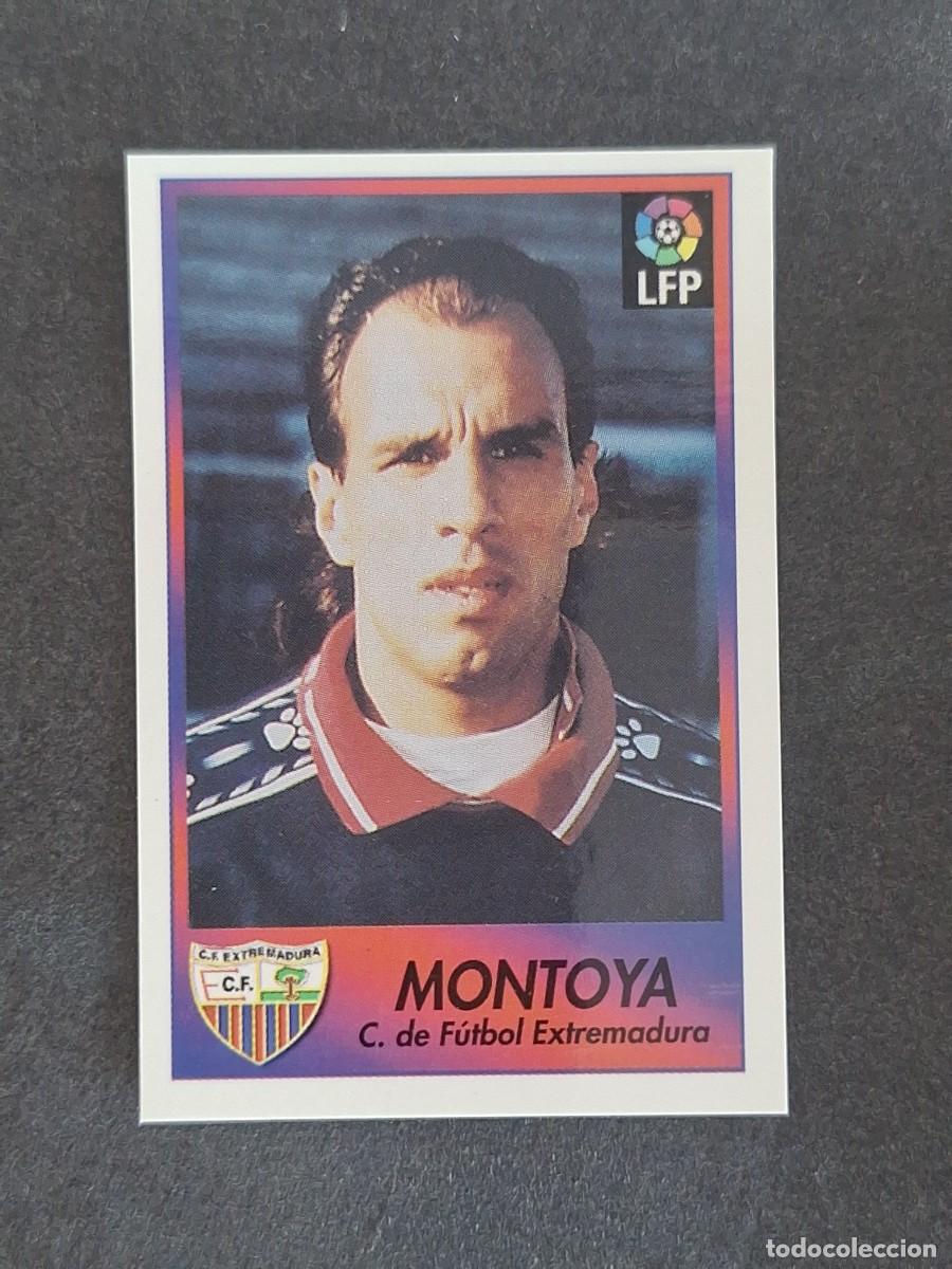 Cromos de f&uacute;tbol: L1 MONTOYA C. F. EXTREMADURA 298 BOLLYCAO FUTBOL LIGA 1996 1997 96 97 NUNCA PEGADO SIN PEGAR