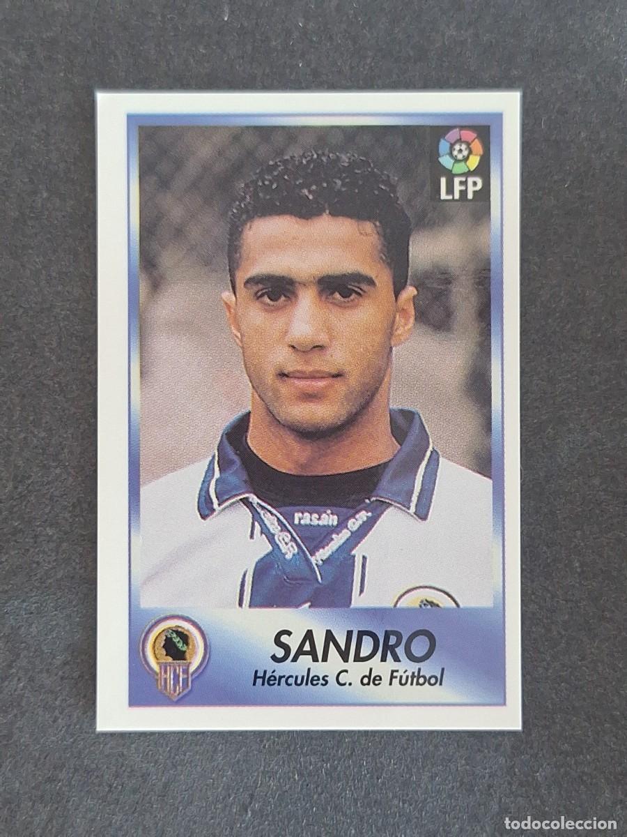 Cromos de f&uacute;tbol: L1 SANDRO HERCULES C. F. 300 BOLLYCAO FUTBOL LIGA 1996 1997 96 97 NUNCA PEGADO SIN PEGAR