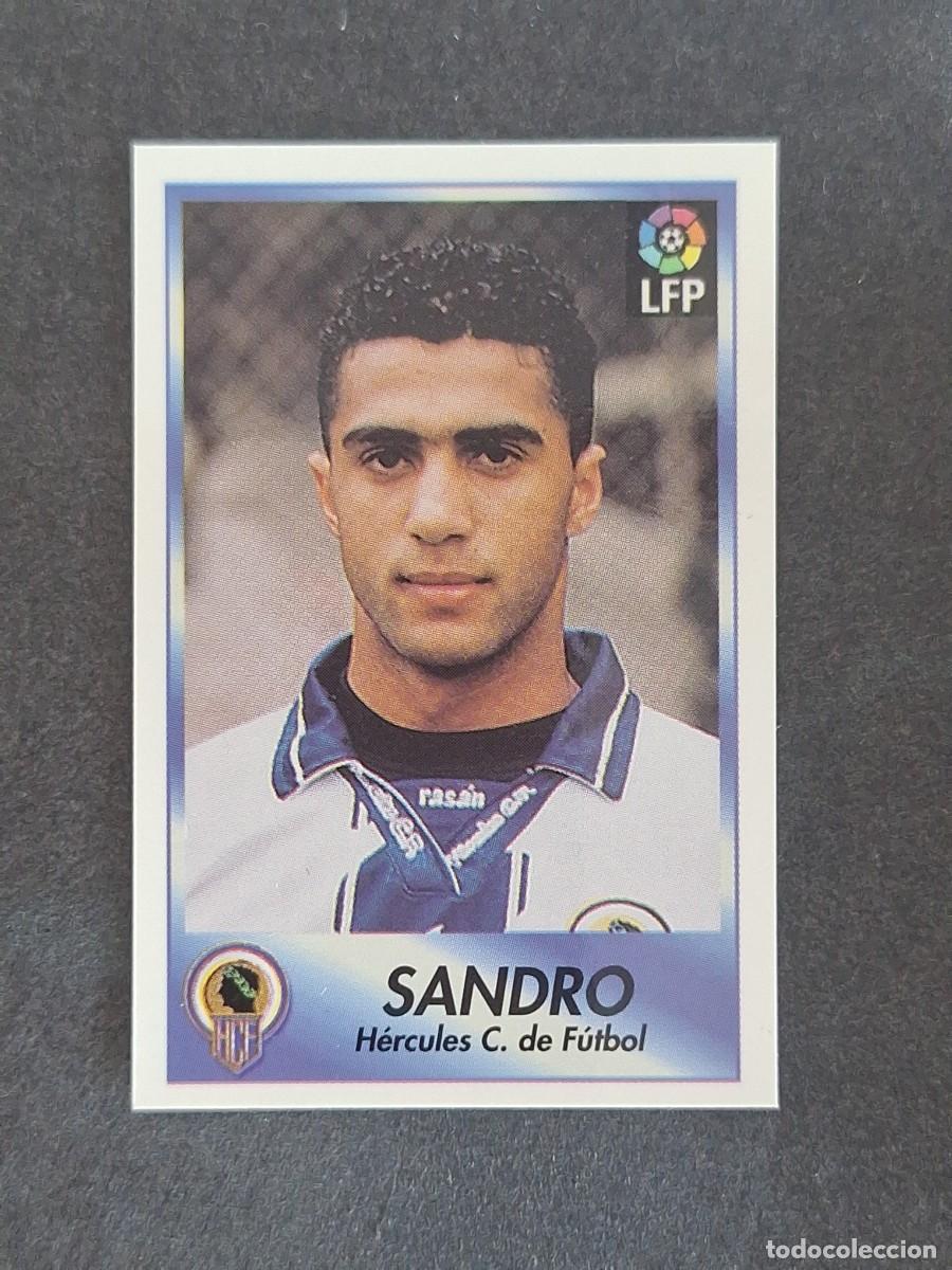 Cromos de f&uacute;tbol: L1 SANDRO HERCULES C. F. 300 BOLLYCAO FUTBOL LIGA 1996 1997 96 97 NUNCA PEGADO SIN PEGAR