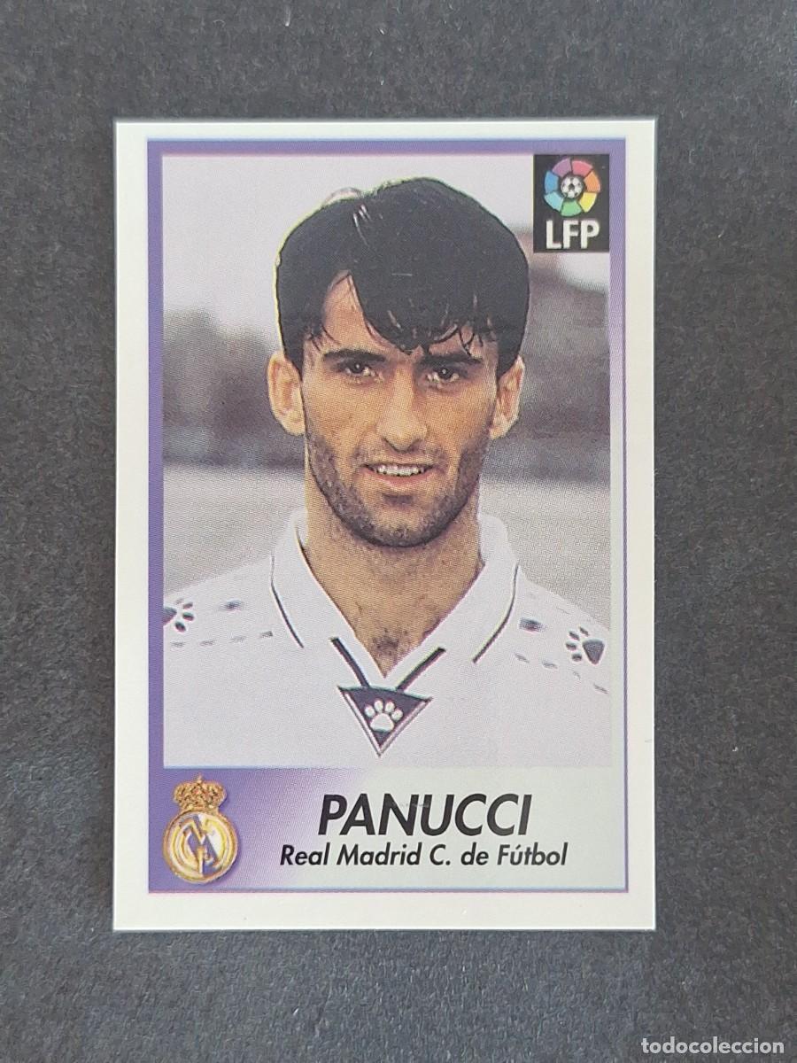 Cromos de f&uacute;tbol: L1 PANUCCI REAL MADRID 306 BOLLYCAO FUTBOL LIGA 1996 1997 96 97 NUNCA PEGADO SIN PEGAR